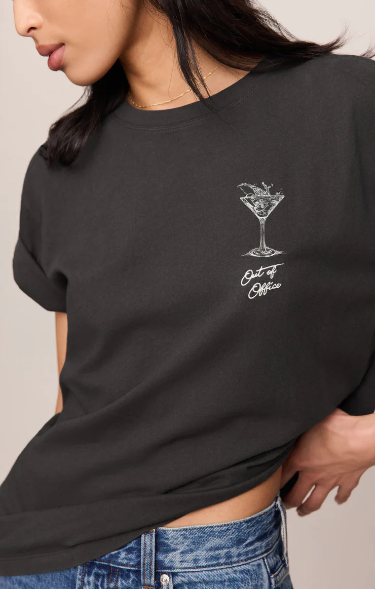 Martini Boyfriend Tee by Z Supply