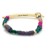 Hidden Message Bracelet - You are Strong AF