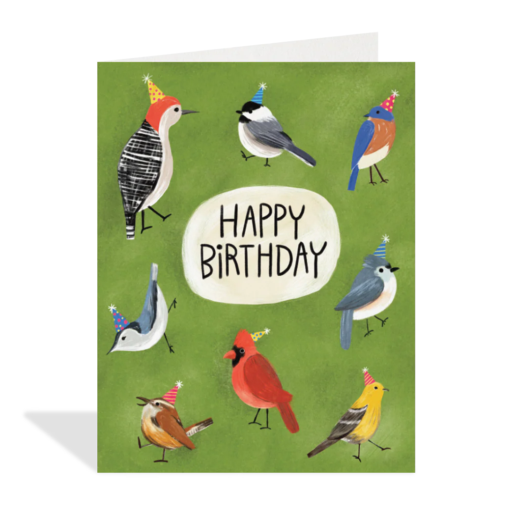 Little Birdie Birthday Card