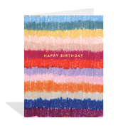 Birthday Stripes Card