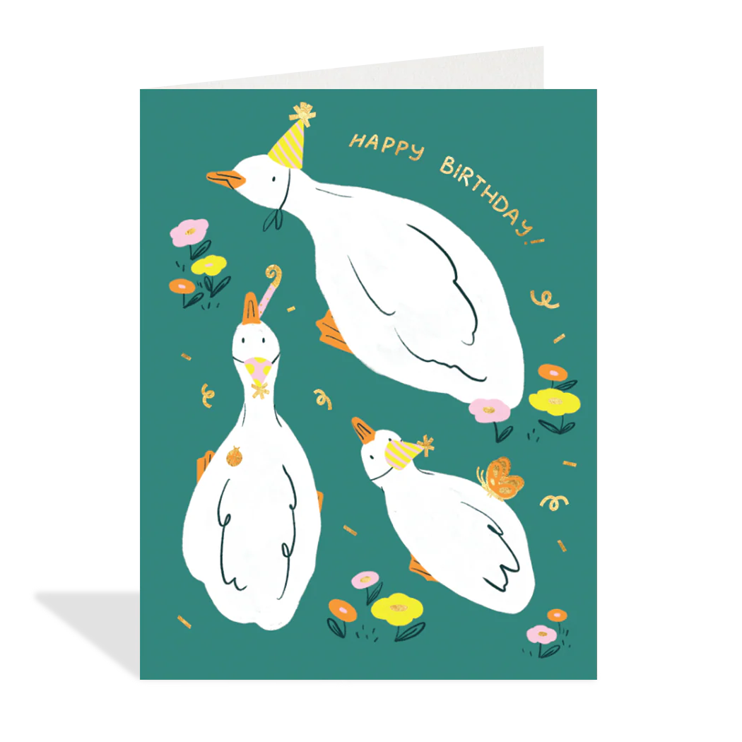 Silly Goose Birthday Card