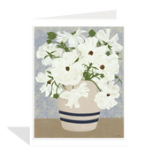 White Florets Card