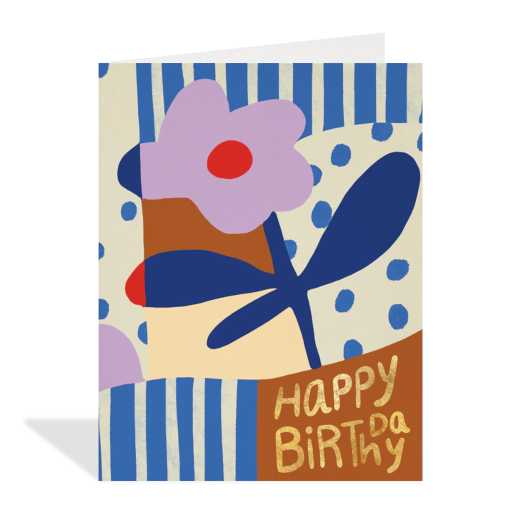 Flower Birthday Card