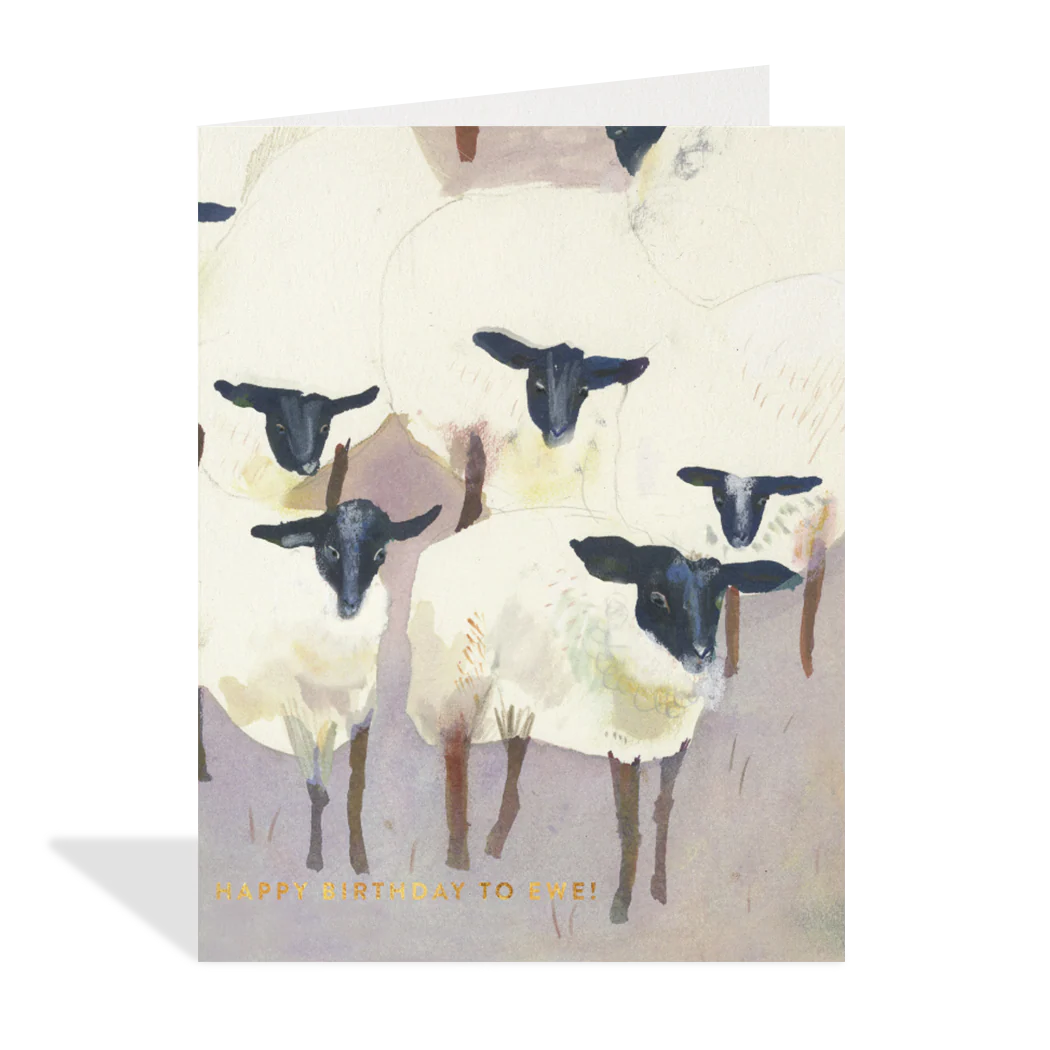 Happy Birthday Ewe Card