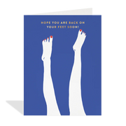 Back on Your Feet Card