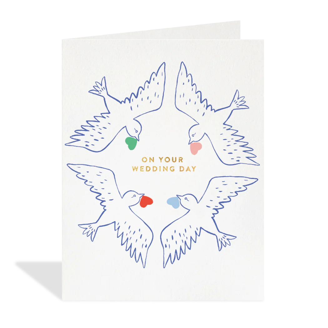 Wedding Birds Card