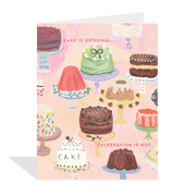 Cake Celebration Birthday Card