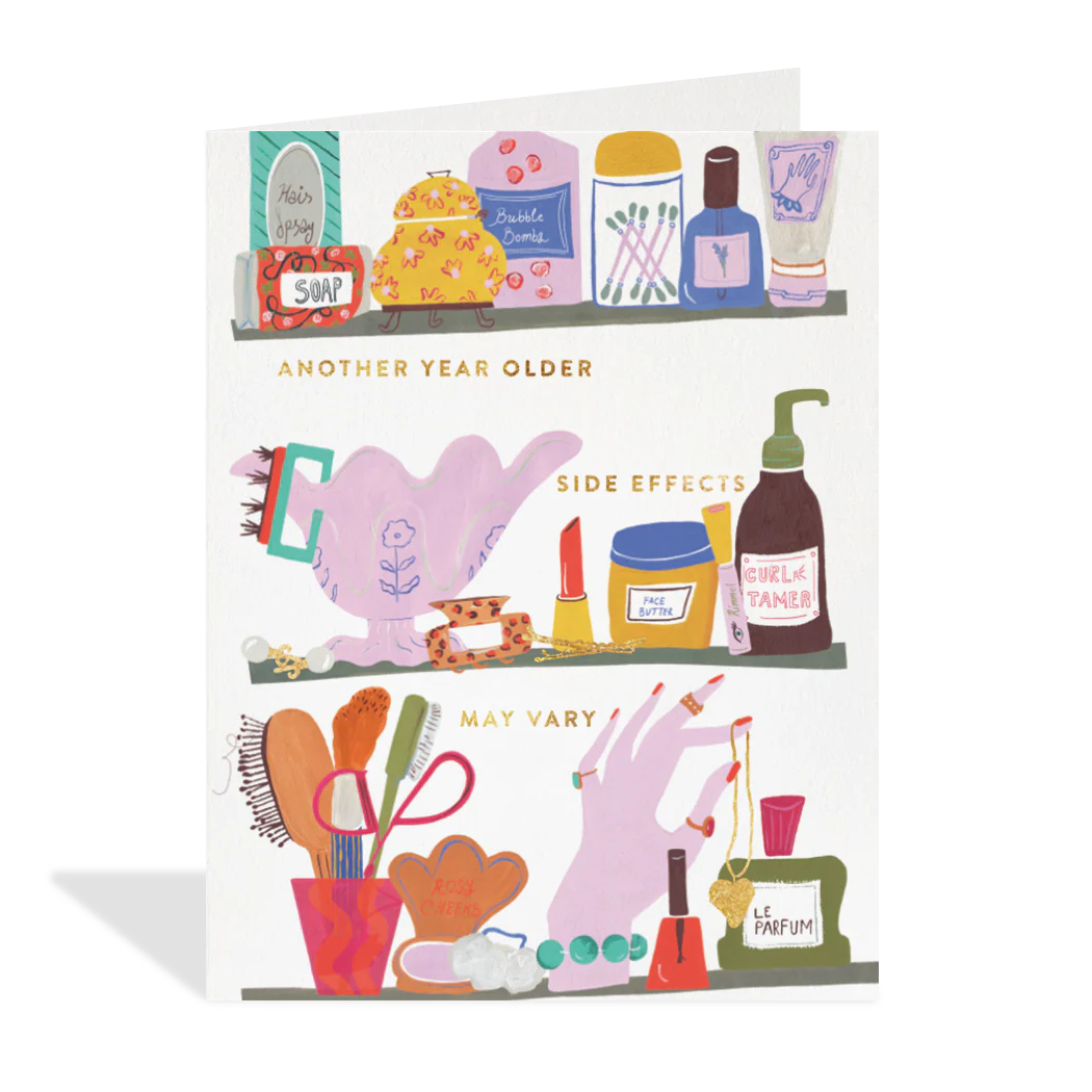 Birthday Side Effects Card