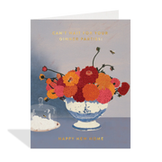 New Home Florals Card