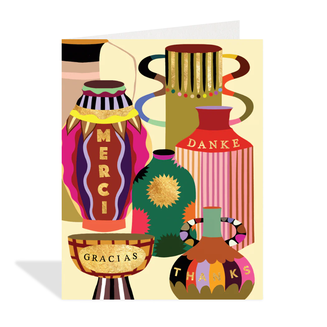 Thankful Vases Card