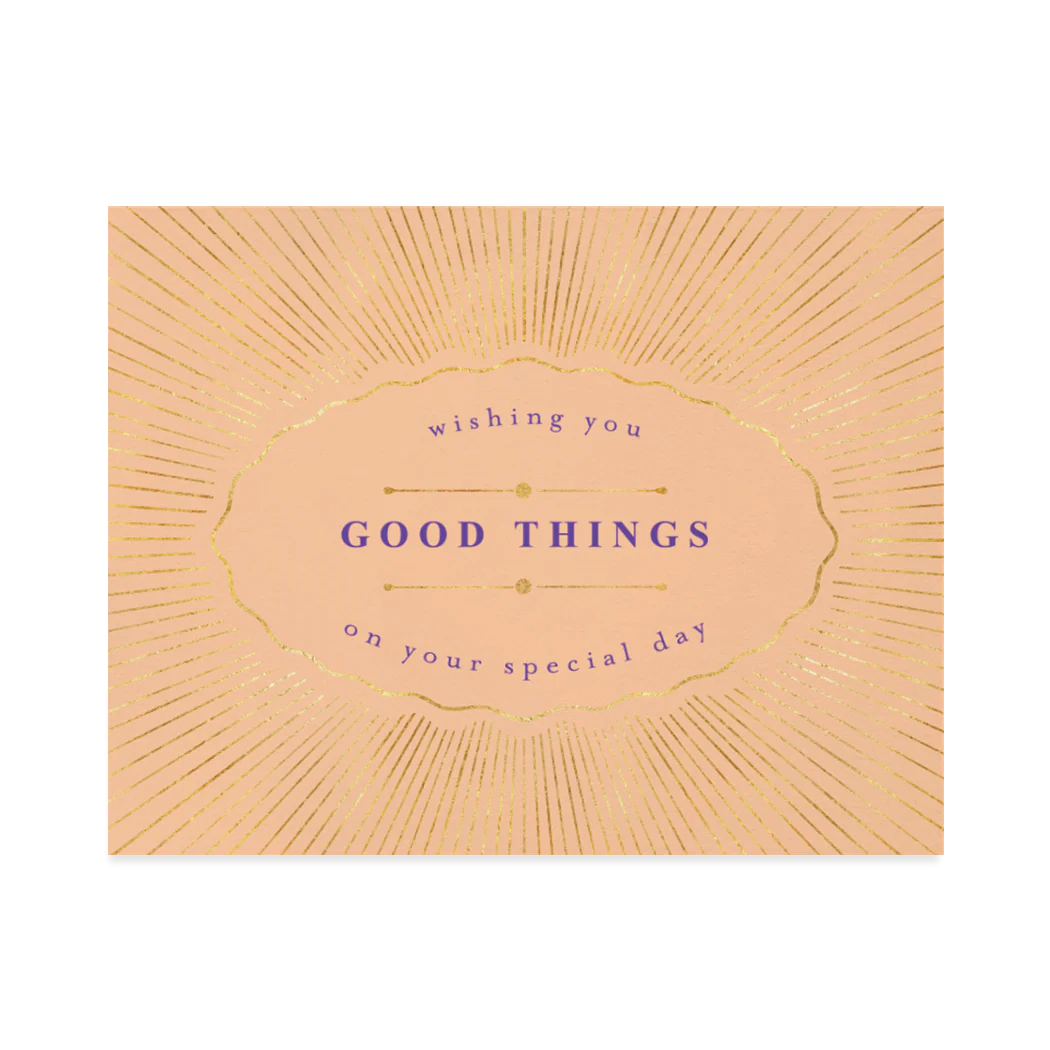 Elegant Wishes Card