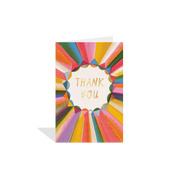 PETITE Thank You Rays Card