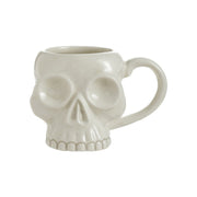 Stoneware Skull Shaped Mug