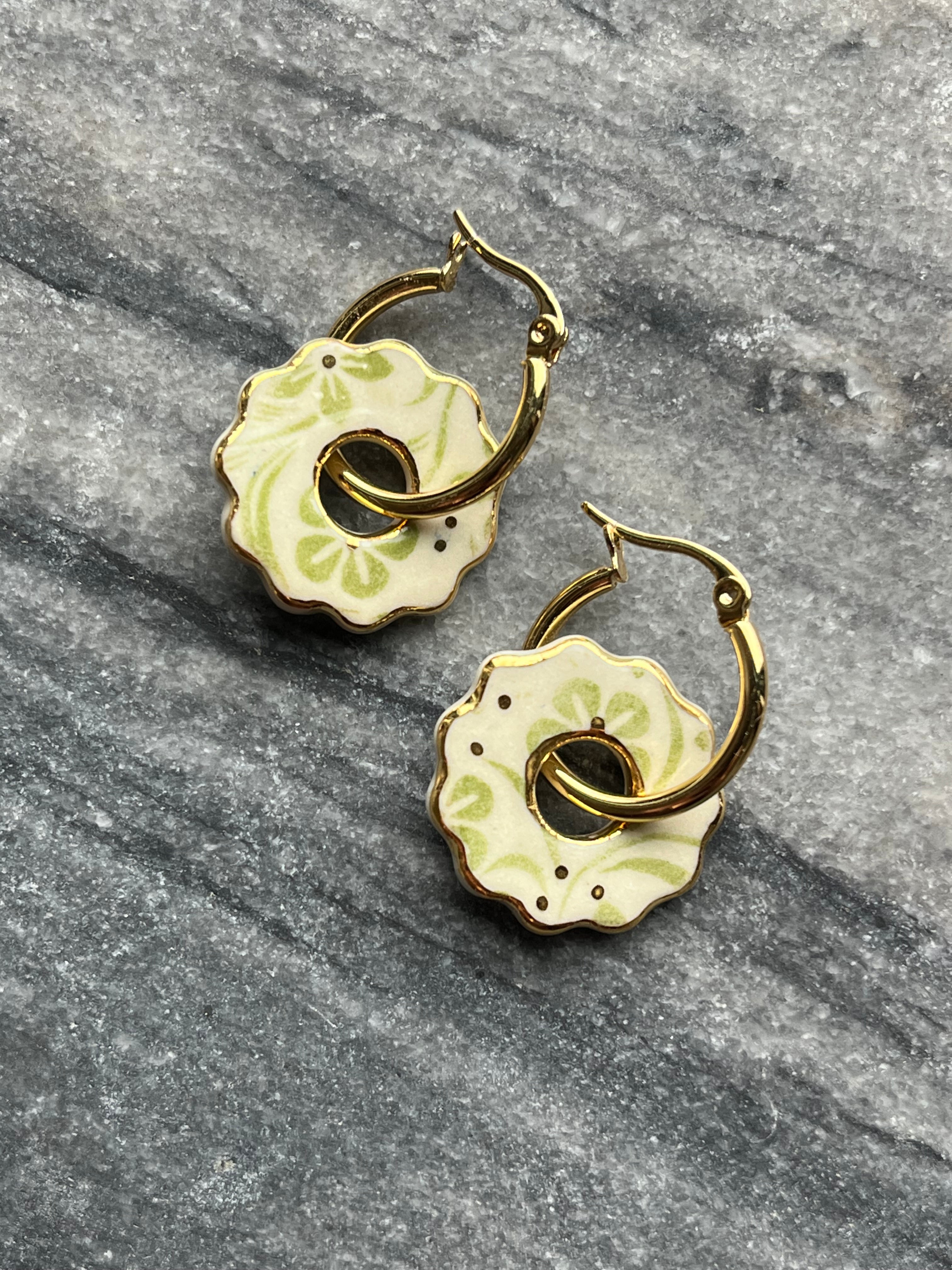 Cannes Earrings by Wambra Ceramics