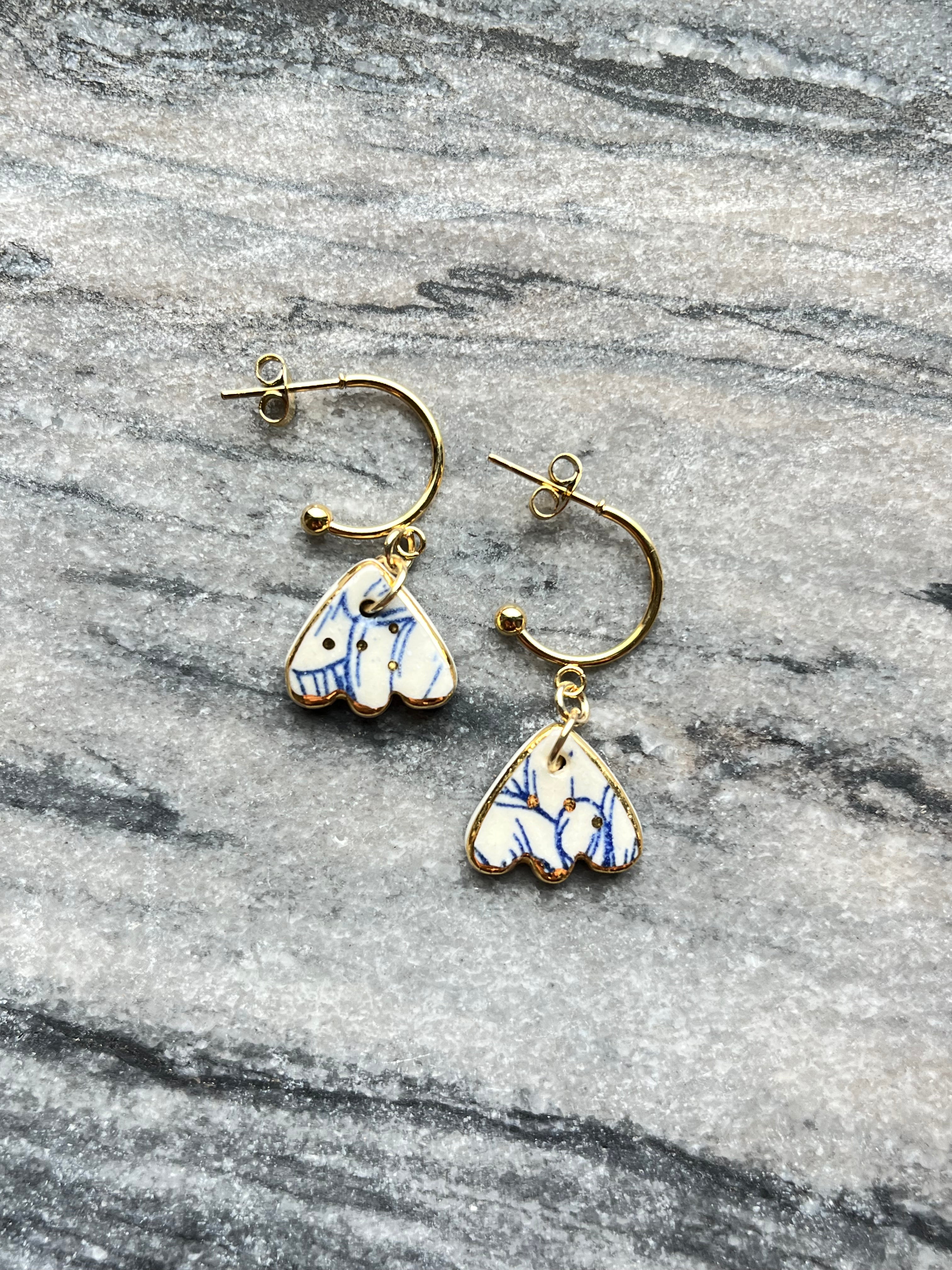 Seville Earrings by Wambra Ceramics