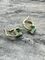 Provence Earrings by Wambra Ceramics