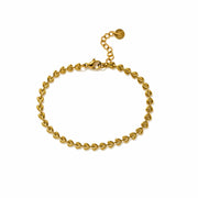 Zyra Curb Chain Gold Waterproof Bracelet by Lover's Tempo