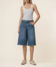 Mandy High Rise Bermuda Short in Miracle by Kut from the Kloth