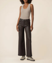 Meg High Rise Fab Ab Wide Leg Chocolate by Kut from the Kloth
