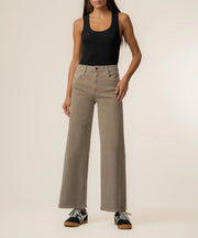 Meg High Rise Wide Leg in Milk Tea by Kut from the Kloth