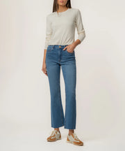 Kelsey High Rise Fab Ab Ankle Flare in Sentiment by Kut from the Kloth