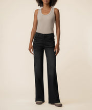 Jodi High Rise Fab Ab Wide Leg in Luscious by Kut from the Kloth