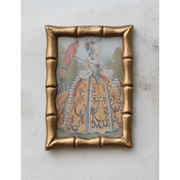 Antique Gold Bamboo Photo Frame 4x6