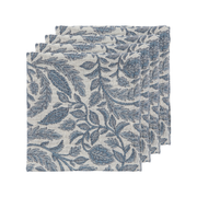 Set of 4 Topiary Larkspur Napkins