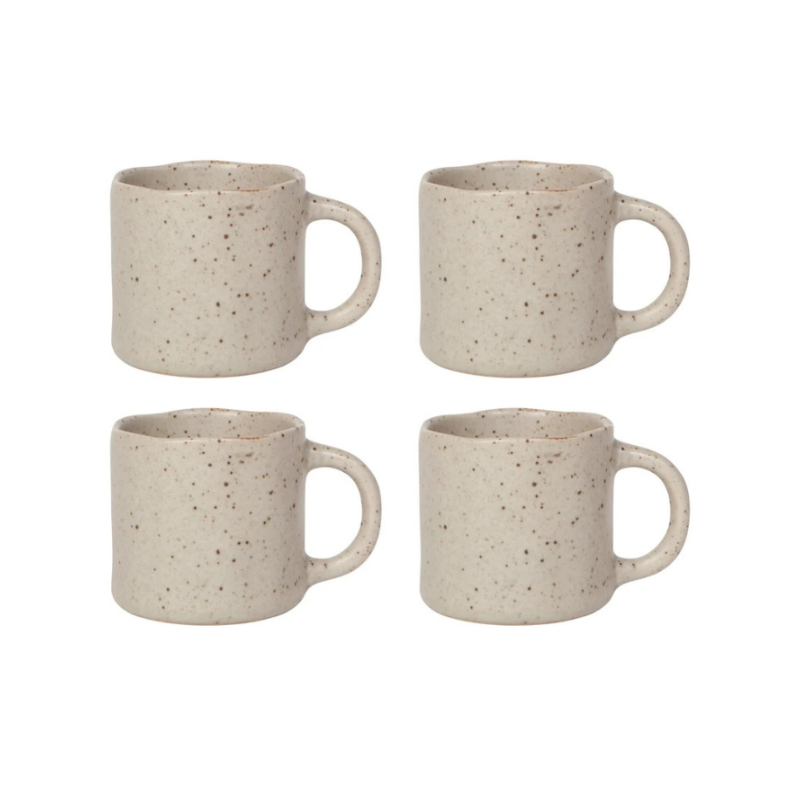 Set of 4 Maison Espresso Cups