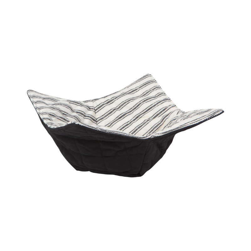Cozy Ticking Stripe Bowl