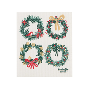 Wreaths Swedish Dishcloth