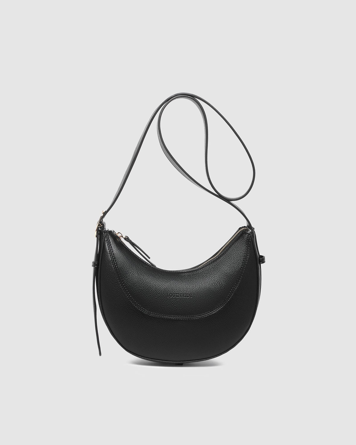 Lane Crossbody Bag in Black by Louenhide