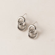 Waterproof Linx Silver Earrings by Lover's Tempo