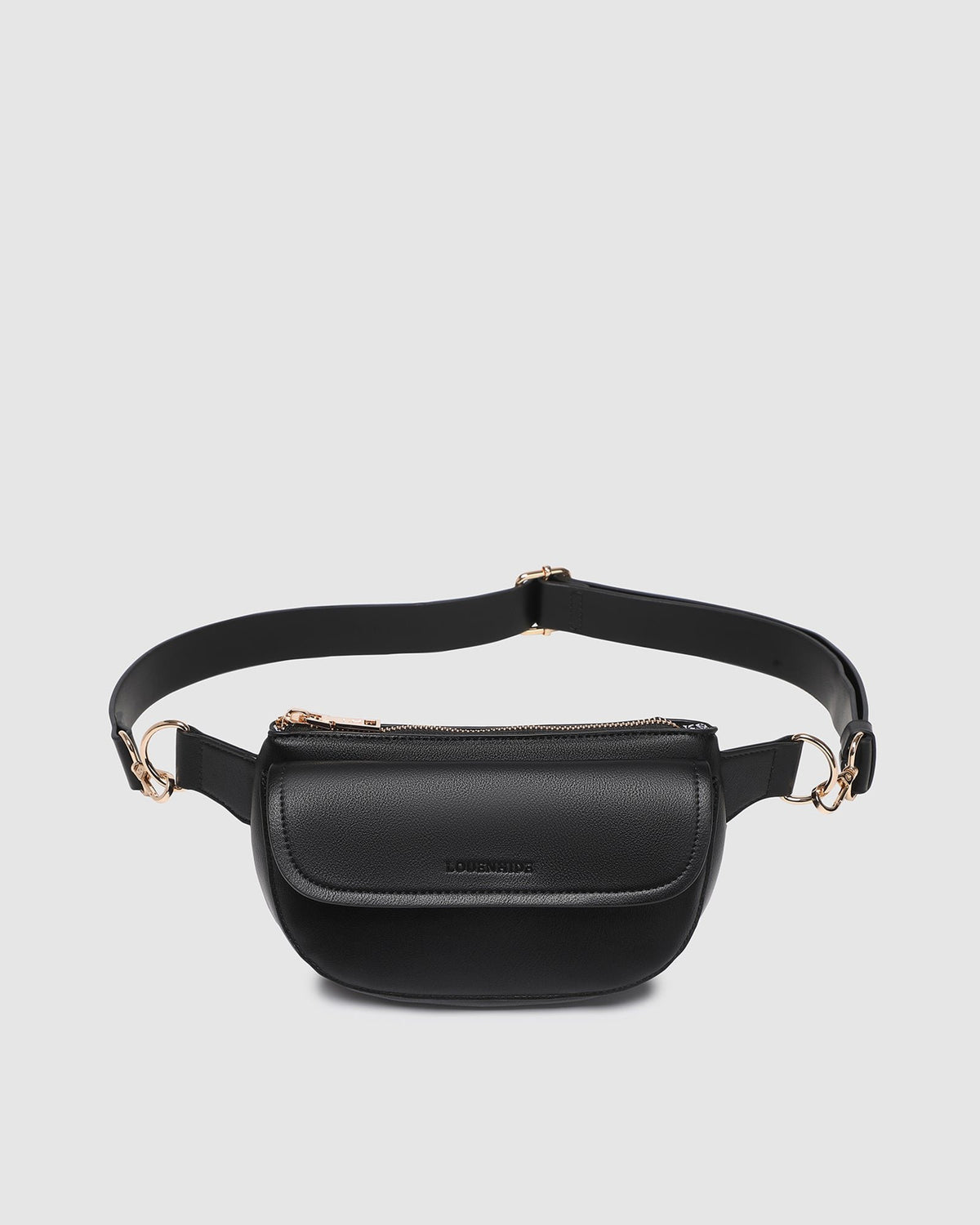 Lola Belt Bag in Black by Louenhide