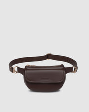 Lola Belt Bag in Chocolate by Louenhide