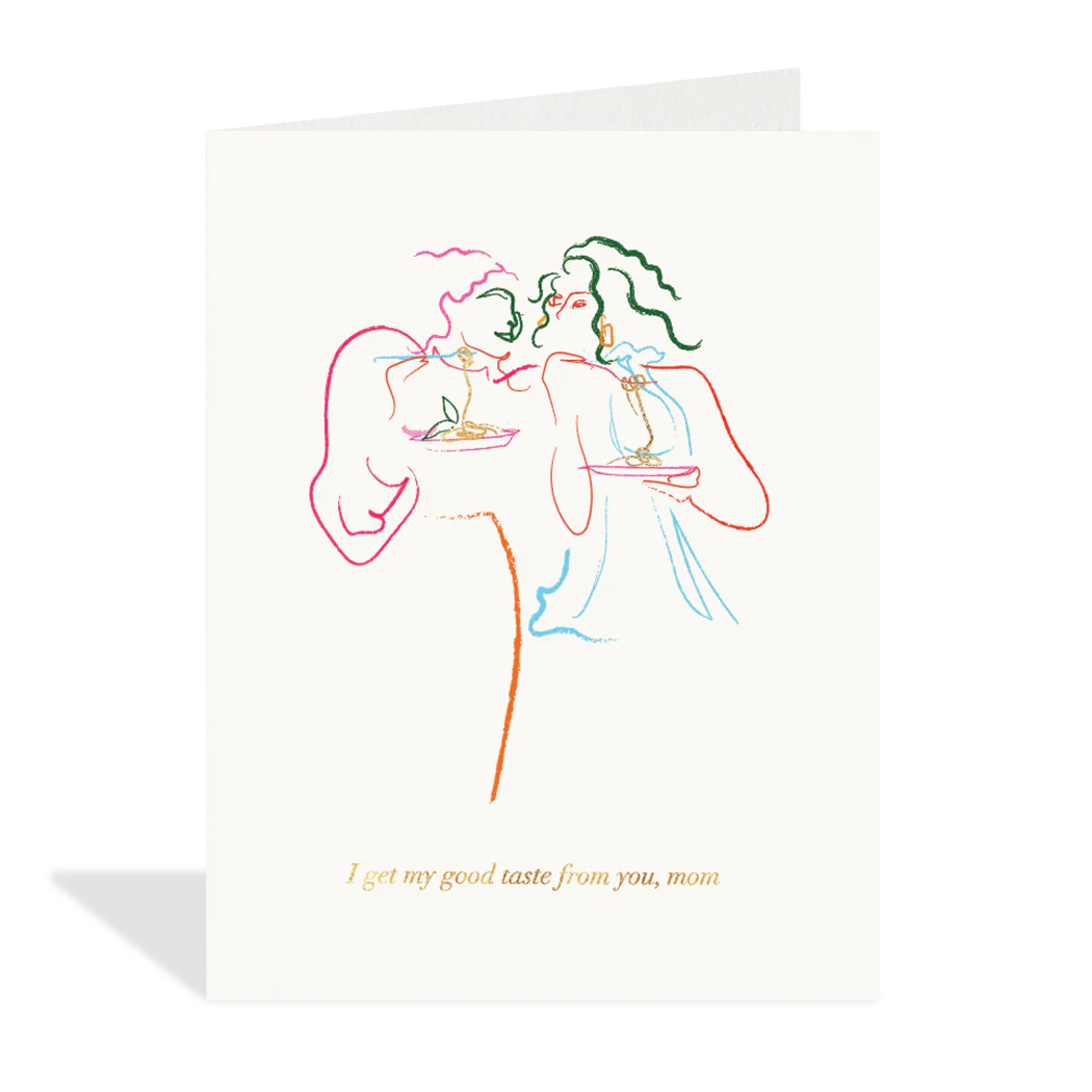 Good Taste From Mom Card