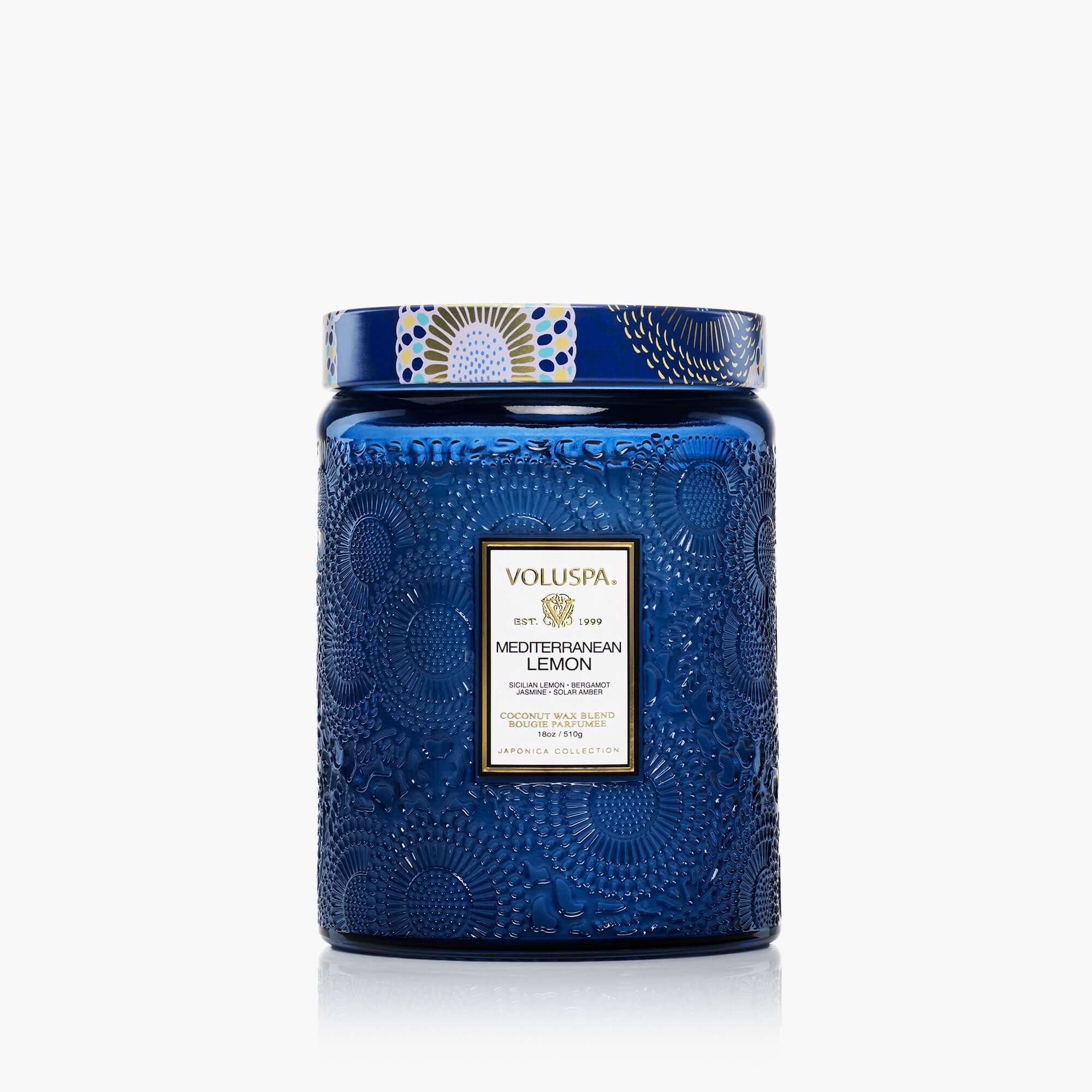 18oz Large Jar Candle in Mediterranean Lemon by Voluspa