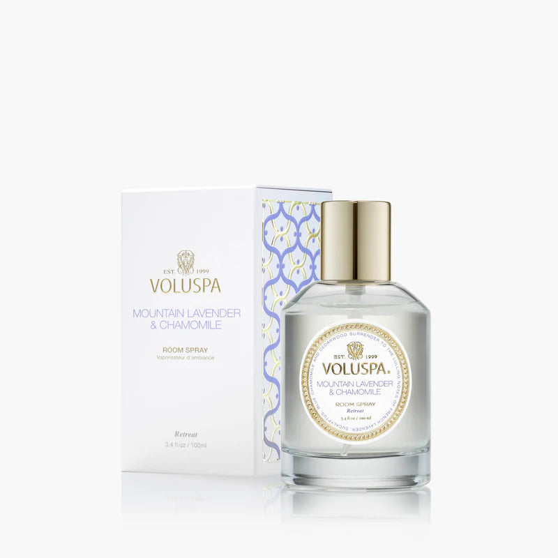 Body & Room Spray in Mountain Lavender & Chamomile by Voluspa