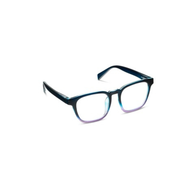 Peepers Bluelight Readers in Latte Blue/Purple