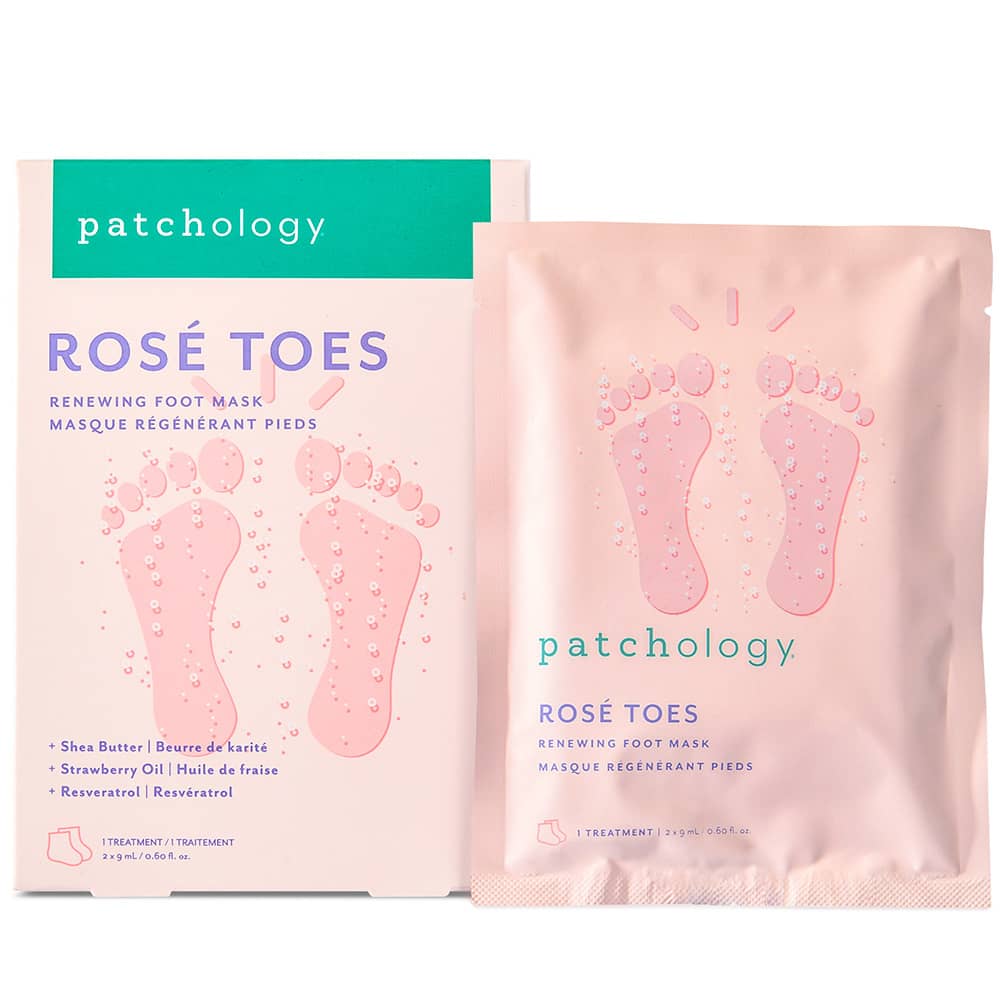 Rose Toes Foot Mask by Patchology