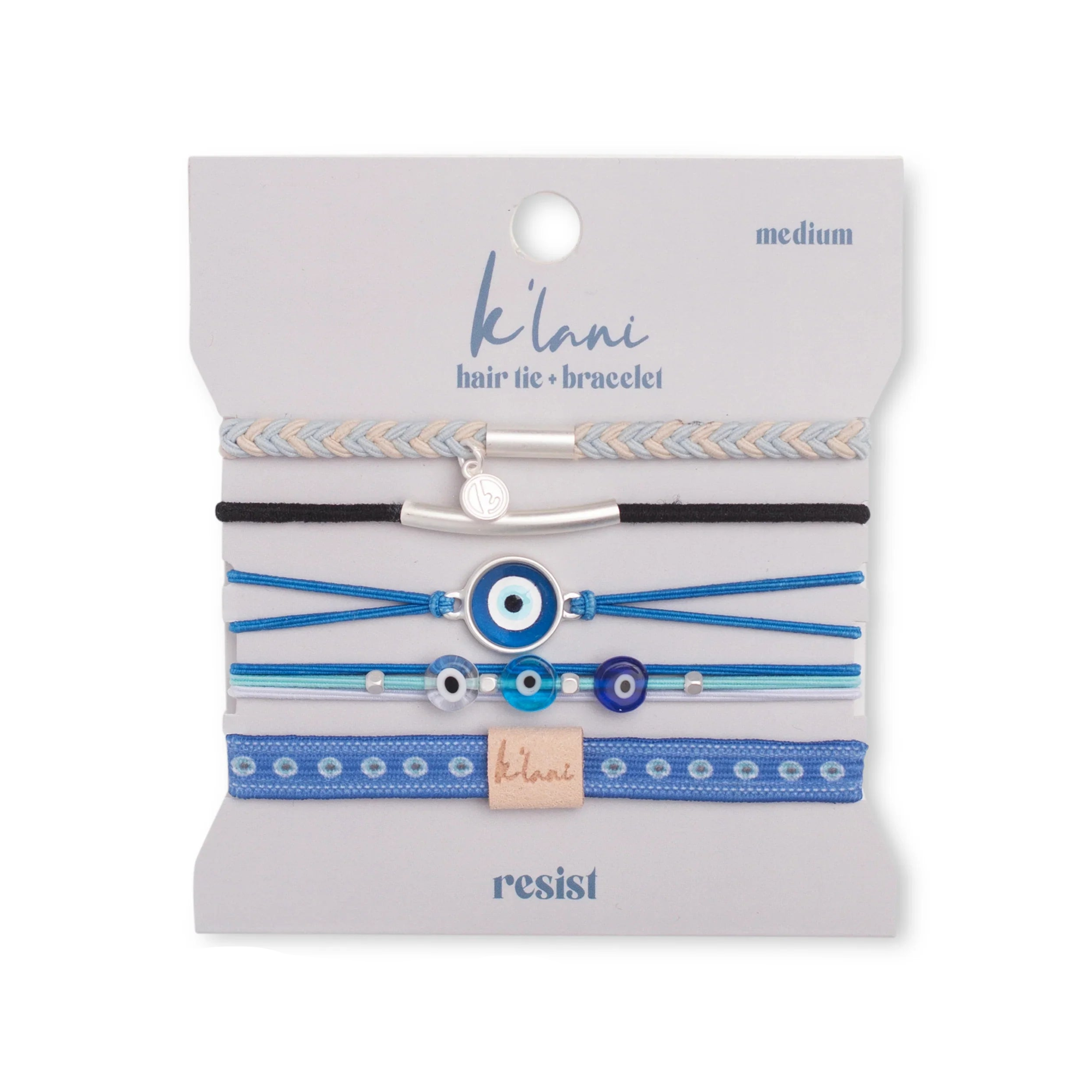 K'Lani Hair Tie Bracelet - Resist