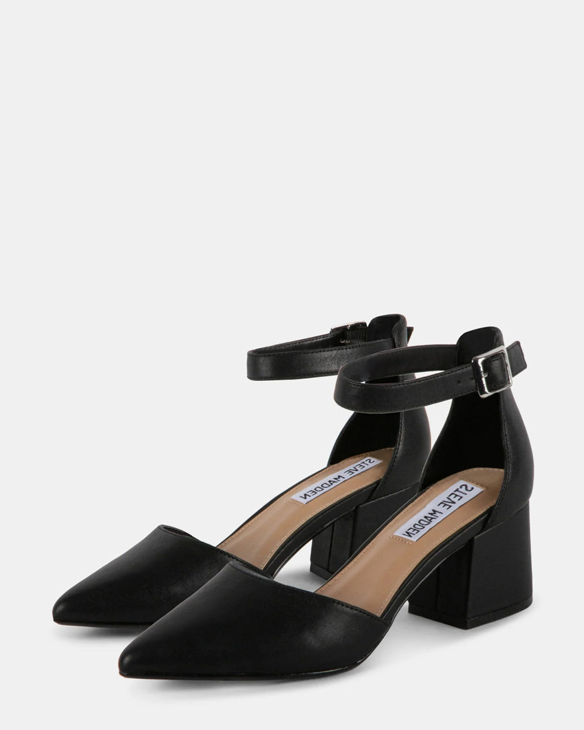 Dara Heel in Black by Steve Madden