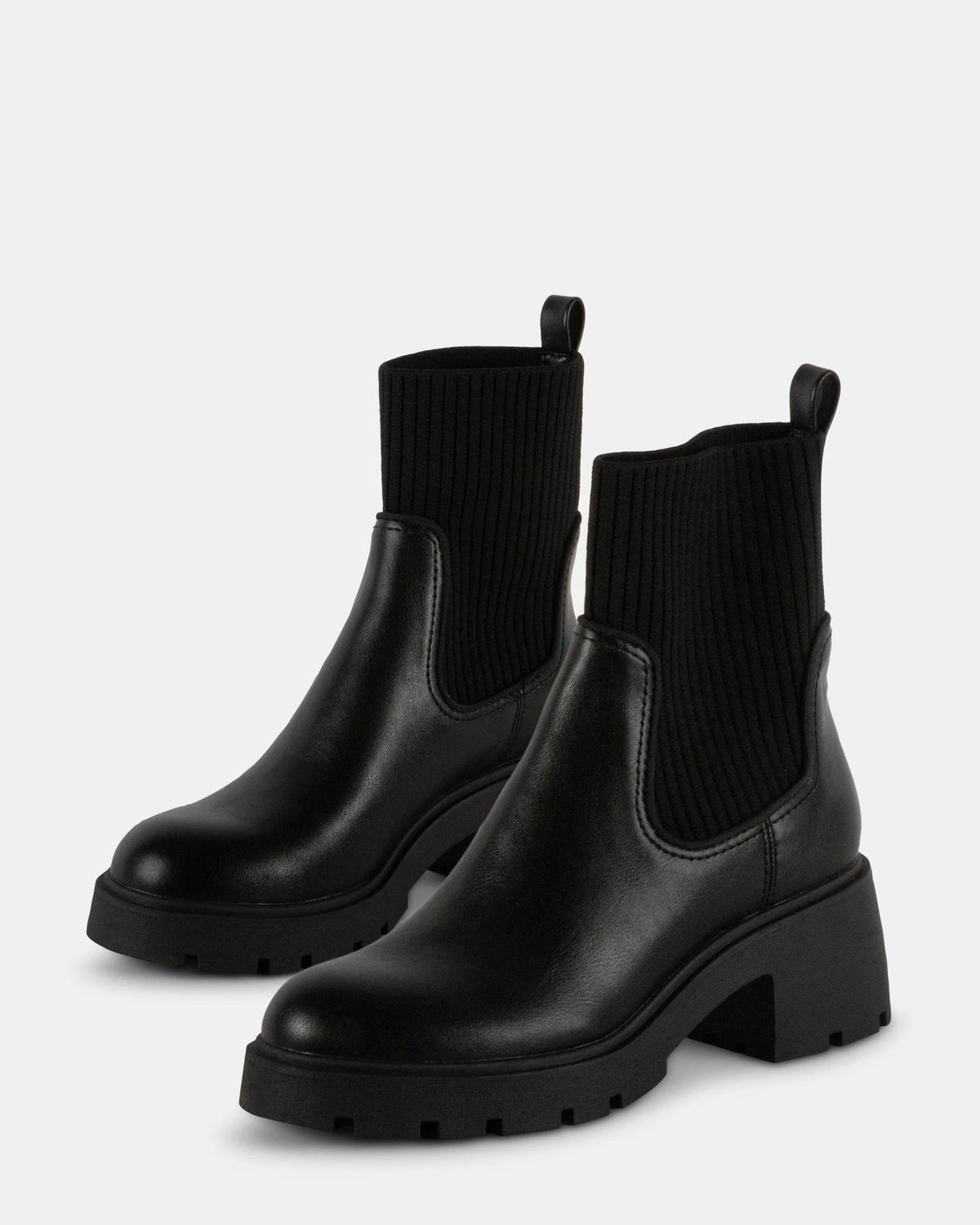 Hartford Boots in Black by Steve Madden