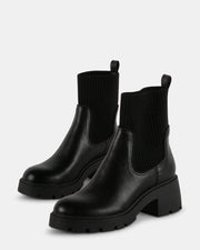 Hartford Boots in Black by Steve Madden