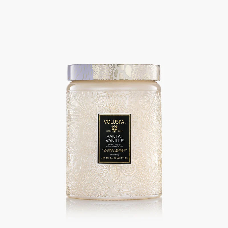 18oz Large Jar Candle in Santal Vanille by Voluspa