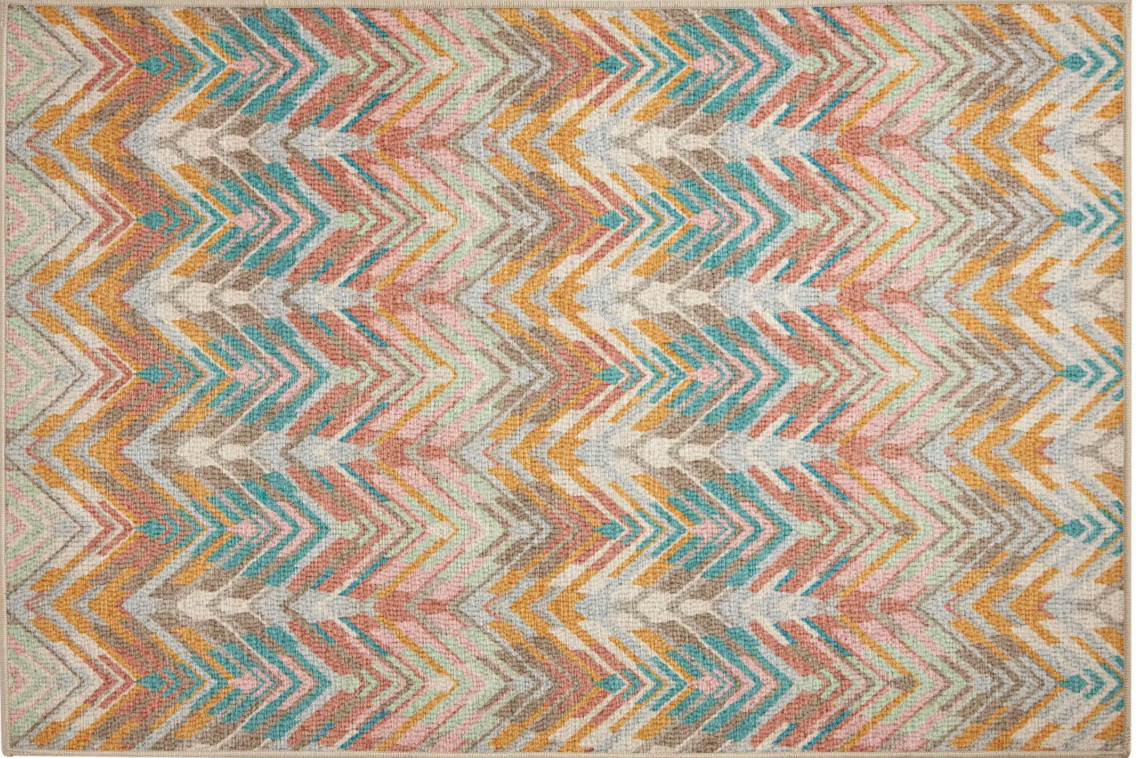 Dash & Albert Machine Washable Seneca Stone 3x5