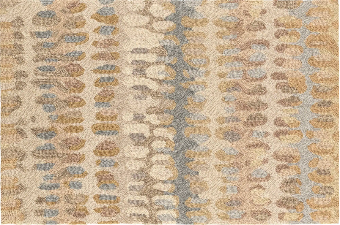 Dash & Albert Wool Rug in Paint Chip Natural 2x3
