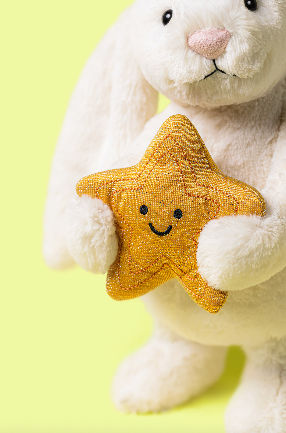Jellycat Cream Bunny With Star