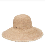 Large Raffia Straw Hat by Loevenich