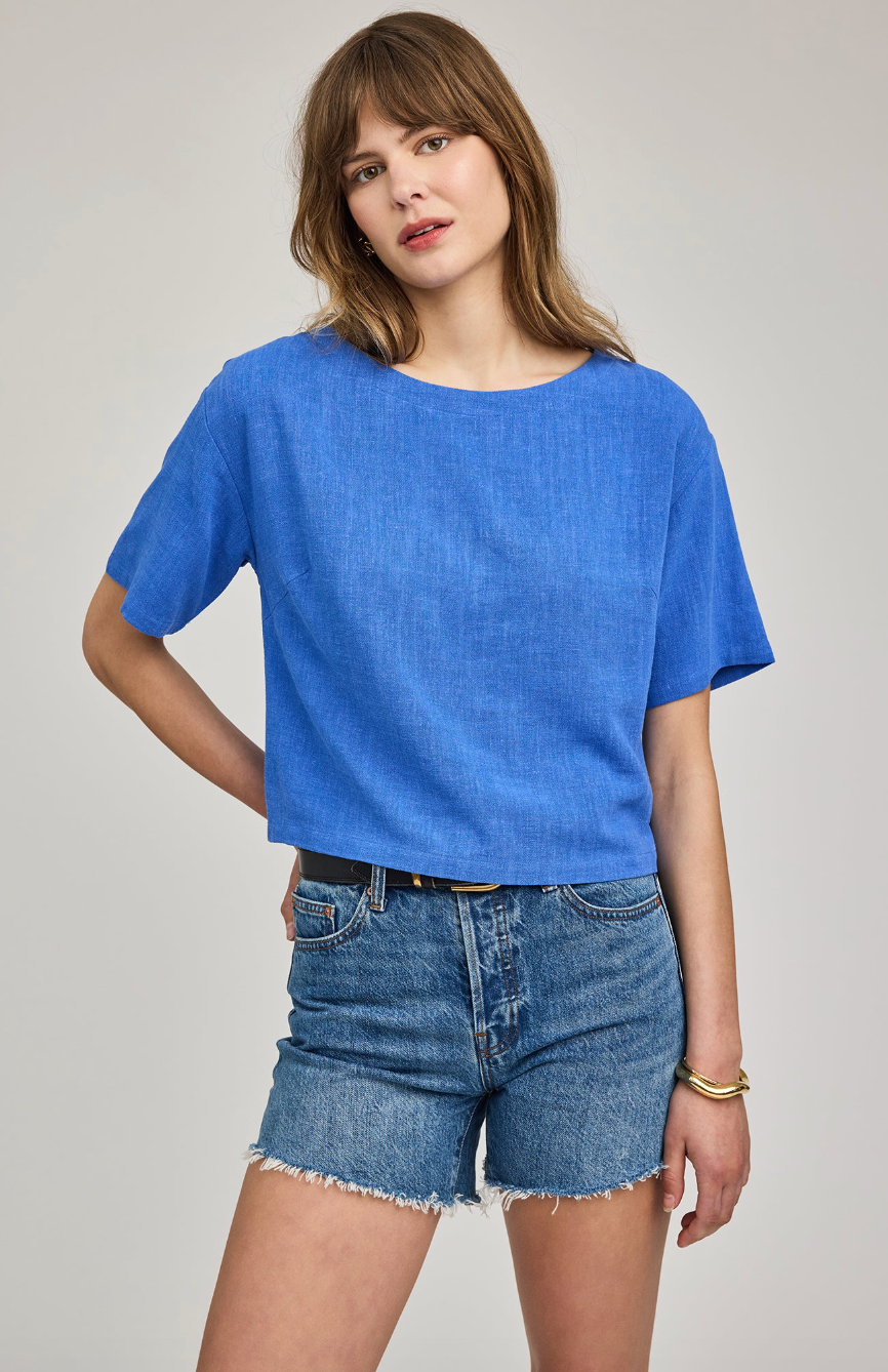 Gemini T-Shirt in Riviera by Gentle Fawn